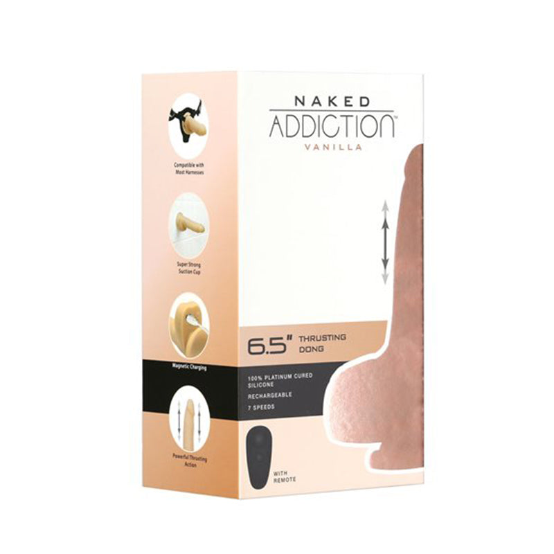 Naked Addiction 6.5" Thruster Dildo